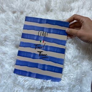 NEW Anthropologie Ciao Travel Time Notebook